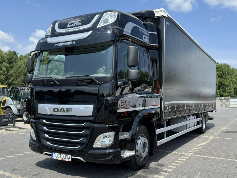 DAF CF 320 E6 Winda Firana Tył Drzwi Dach Zsuwany Długi 9.40m 18.320 18000kg Kabina Glob Salon PL !!! Man Mercedes Iveco