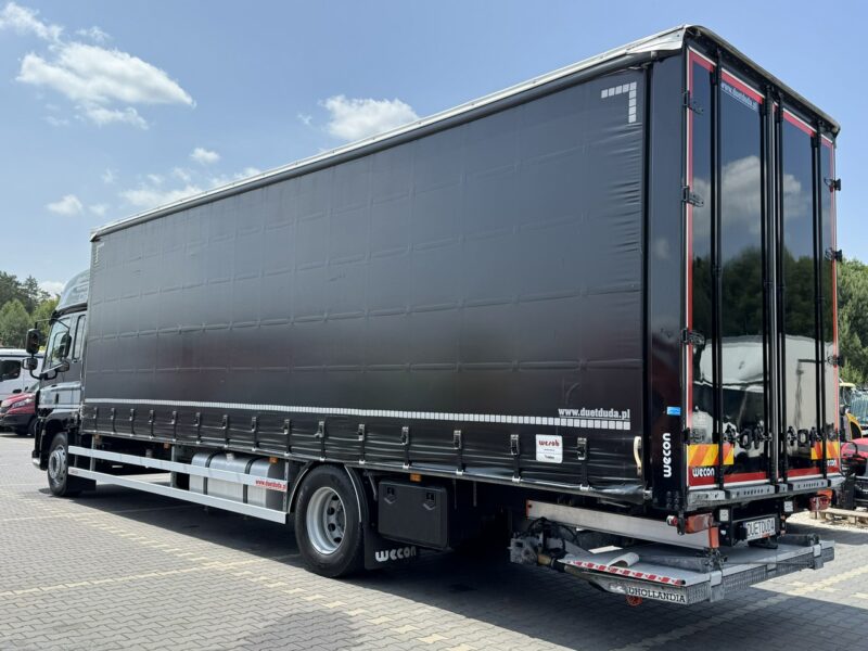 DAF CF 320 E6 Winda Firana Tył Drzwi Dach Zsuwany Długi 9.40m 18.320 18000kg Kabina Glob Salon PL !!! Man Mercedes Iveco