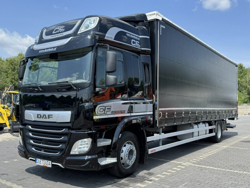 DAF CF 320 E6 Winda Firana Tył Drzwi Dach Zsuwany Długi 9.40m 18.320 18000kg Kabina Glob Salon PL !!! Man Mercedes Iveco