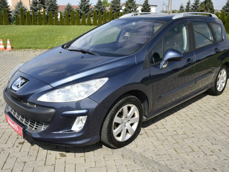 Peugeot 308 SW 1,6b DUDKI11 Panorama,alu,klimatronic,halogeny,Zarej w PL,GWARANCJA I (2007-2011)