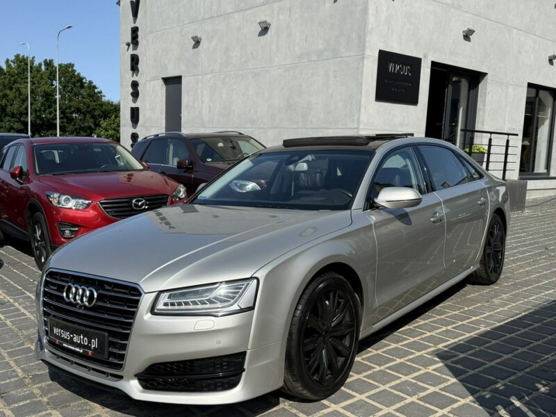 Audi A8 3.0 TFSI Quattro Long Lift Kamery360 Panorama Wentyle Masaże 4xklima D4 (2010-)