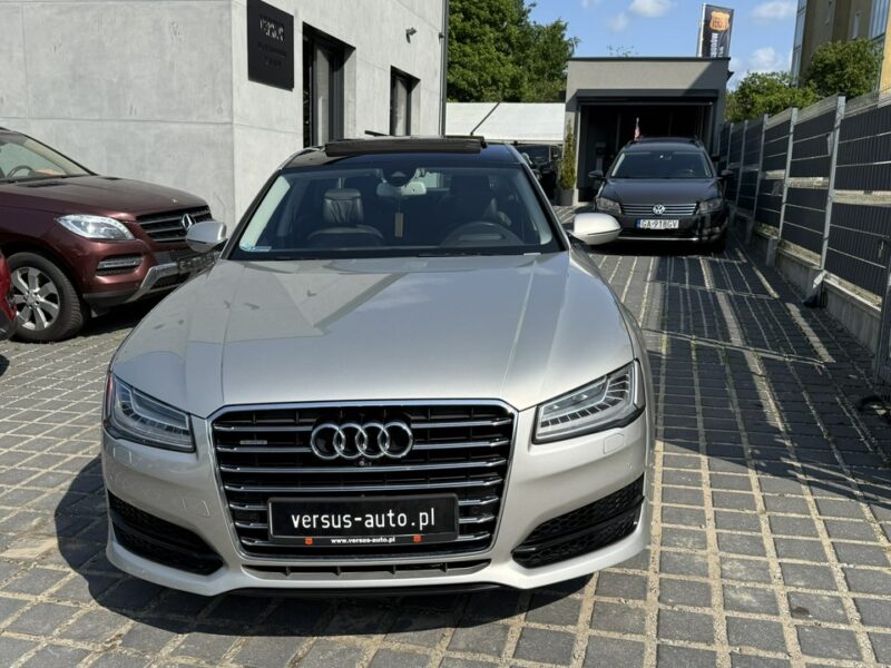 Audi A8 3.0 TFSI Quattro Long Lift Kamery360 Panorama Wentyle Masaże 4xklima D4 (2010-)