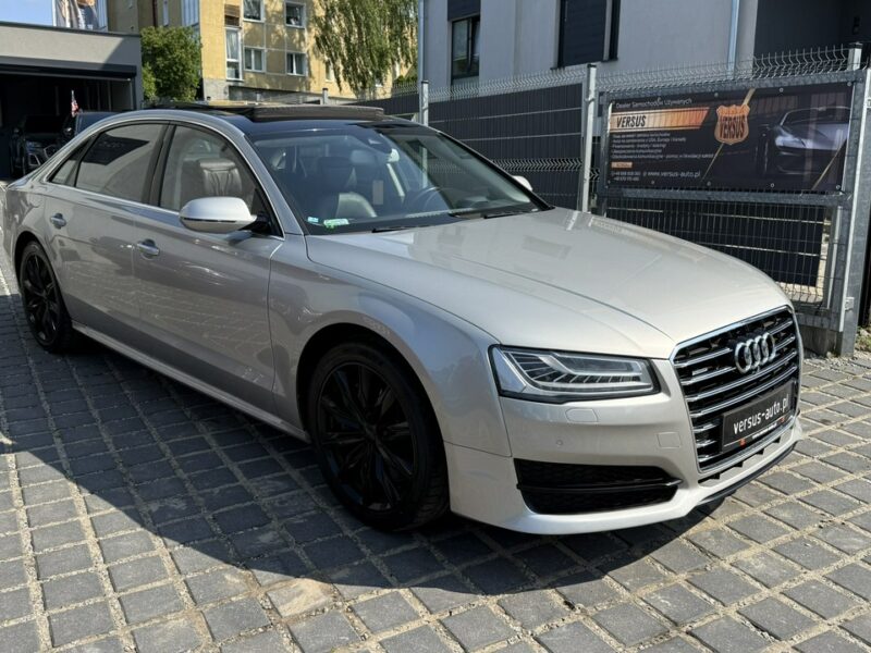 Audi A8 3.0 TFSI Quattro Long Lift Kamery360 Panorama Wentyle Masaże 4xklima D4 (2010-)