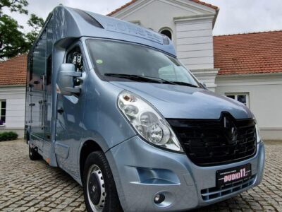 Renault Master Koniowóz, 4 Miejsca, Zabudowa Ogierowa. Kam.Cof.Hak. Na 2 konie.Szyber