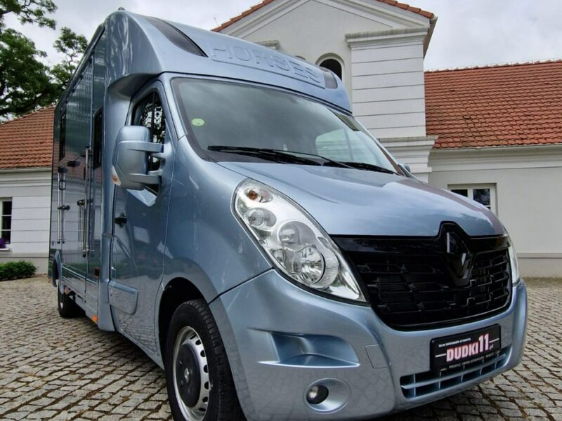 Renault Master Koniowóz, 4 Miejsca, Zabudowa Ogierowa. Kam.Cof.Hak. Na 2 konie.Szyber