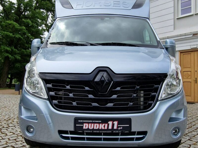 Renault Master Koniowóz, 4 Miejsca, Zabudowa Ogierowa. Kam.Cof.Hak. Na 2 konie.Szyber