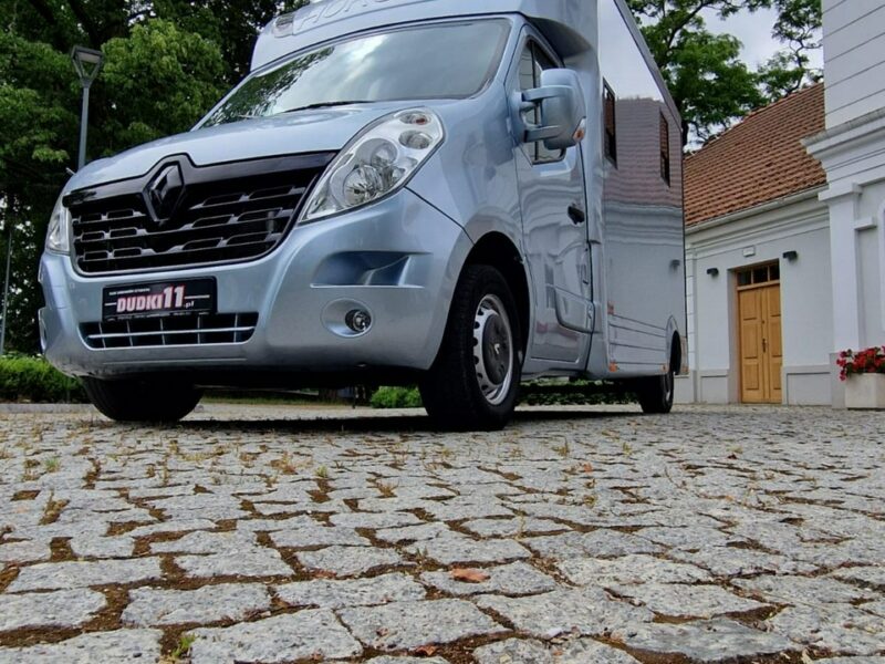Renault Master Koniowóz, 4 Miejsca, Zabudowa Ogierowa. Kam.Cof.Hak. Na 2 konie.Szyber