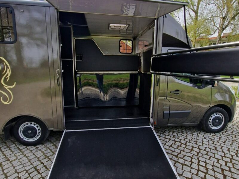 Opel Movano Koniowóz, Max LONG, 3 Miejsca,Klimatyzacja,Kam>Cof.Kam.Na Stanowiska