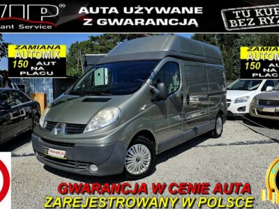 Renault Trafic Automat ! Zupełnie NOWE sprzęgło Wysoki ,GWARANCJA w cenie,moż Zamiana