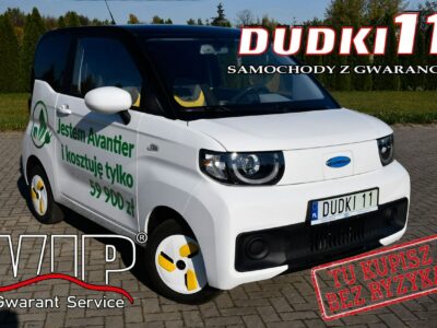Cenntro Inny Avantier C,Pełen Elektryk,Nowy! Klima,Od Kategorii B1,Automat,Kam.Cof.