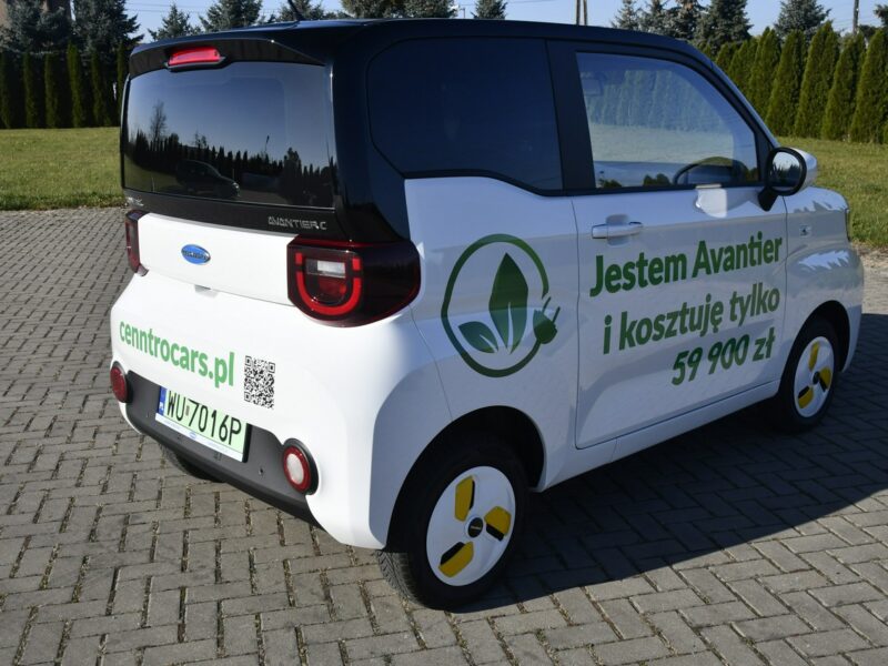 Cenntro Inny Avantier C,Pełen Elektryk,Nowy! Klima,Od Kategorii B1,Automat,Kam.Cof.