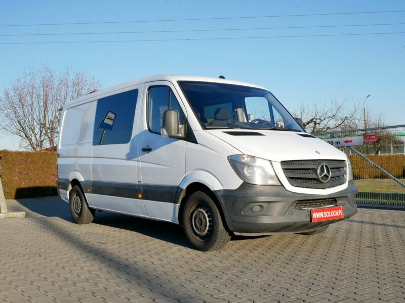 Mercedes Sprinter W906 2.1 313 CDI 129KM 7 Osób Doka -Brygadówka -dopelkabina