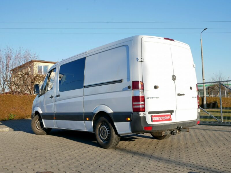 Mercedes Sprinter W906 2.1 313 CDI 129KM 7 Osób Doka -Brygadówka -dopelkabina