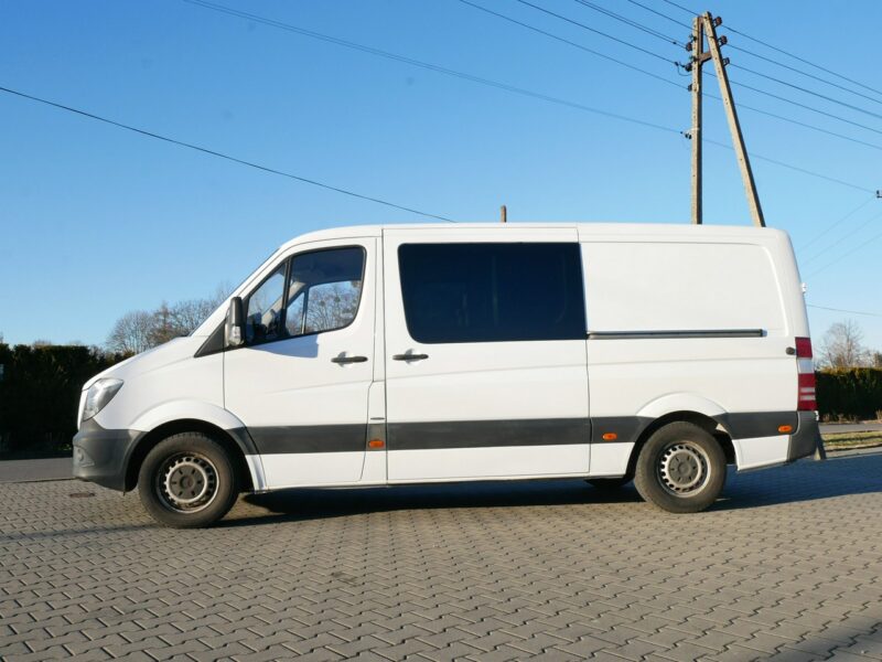 Mercedes Sprinter W906 2.1 313 CDI 129KM 7 Osób Doka -Brygadówka -dopelkabina