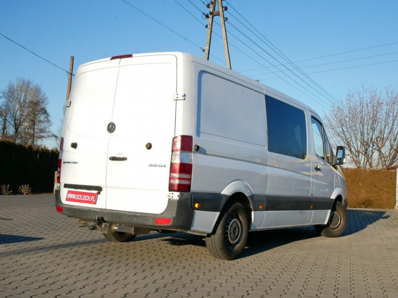 Mercedes Sprinter W906 2.1 313 CDI 129KM 7 Osób Doka -Brygadówka -dopelkabina