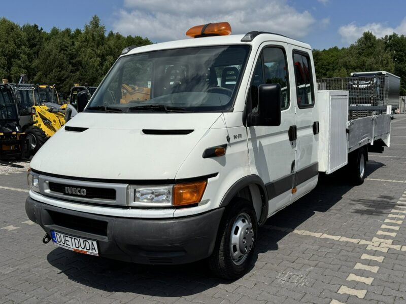 Iveco Daily 50C13 / 2.8 130KM / 7 Osób / Brygadówka / Doka / Najazd / Laweta