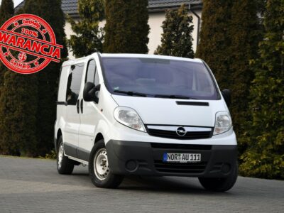 Opel Vivaro 2.5CDTI(145KM)*Klimatyzacja*Hak*I Właściciel*Serwisowany*z Niemiec
