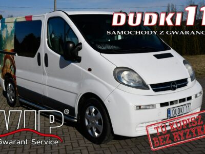 Opel Vivaro 1,9Dti DUDKI11 Klimatyzacja.El.szyby,Centralka.kredyt.Hak