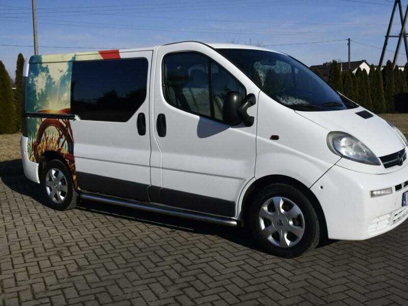 Opel Vivaro 1,9Dti DUDKI11 Klimatyzacja.El.szyby,Centralka.kredyt.Hak