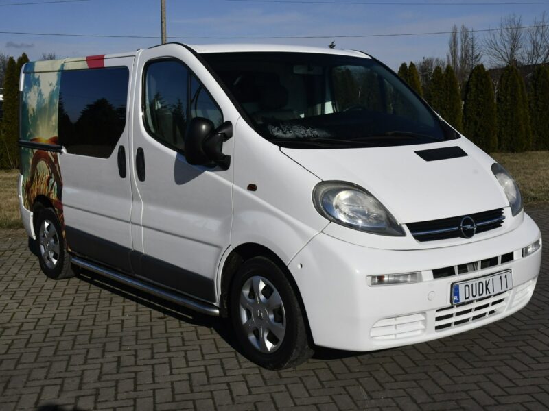 Opel Vivaro 1,9Dti DUDKI11 Klimatyzacja.El.szyby,Centralka.kredyt.Hak