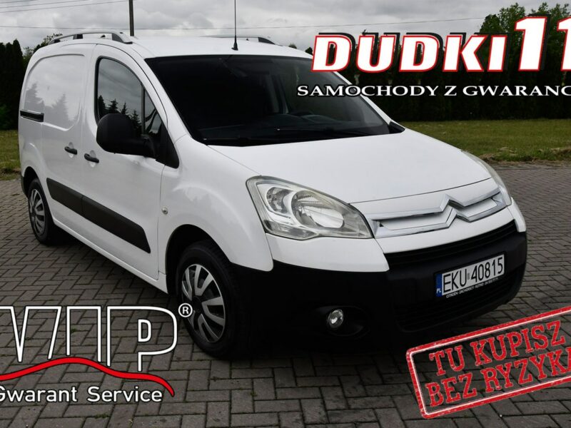 Citroen Berlingo 1,6hdi DUDKI11 3 Osoby.Klimatyzacja.Centralka.kredyt.OKAZJA