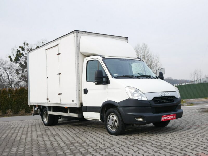 Iveco 35C 35C11 2.3HPI 106KM [Eu5] Kontener Bliźniak +Winda -VAT 23% -Brutto