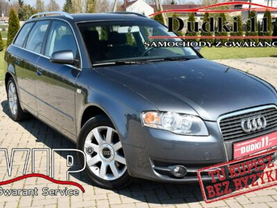 Audi A4 2,0b DUDKI11 Navigacja,Hak,Manual.Klimatronic,Tempomat.GWARANCJA B7 (2004-2007)