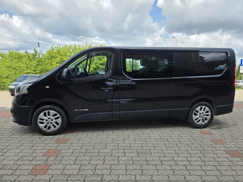 Renault Trafic 2017r LONG Furgon Brygadówka 6osobowy