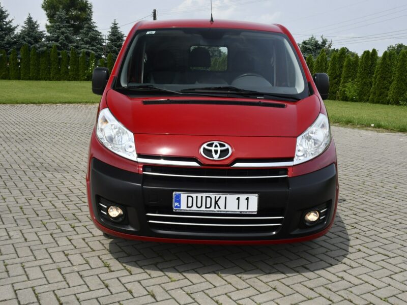 Toyota ProAce 2,0HDI Dudki11 Klimatyzacja. 3 Osoby.LONG.Hak.kredyt.OKAZJA