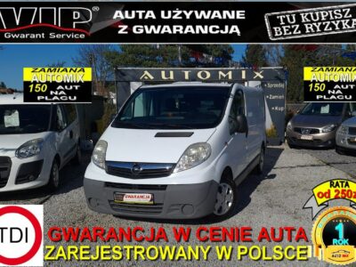 Opel Vivaro Nowy sprzęgło * 214 Tys Przebieg * 2.0 D * Gwarancja *Automi-x.pl