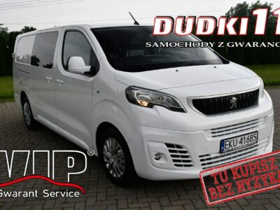 Peugeot Expert 2,0hdi 6 Osób.Klimatyzacja.Tempomat.EL.Szyby.Navi>Serwis.OKAZJA