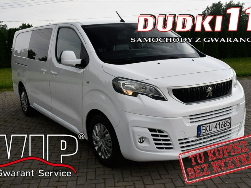 Peugeot Expert 2,0hdi 6 Osób.Klimatyzacja.Tempomat.EL.Szyby.Navi>Serwis.OKAZJA