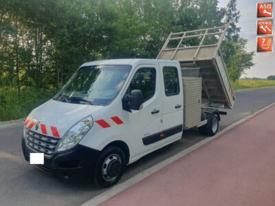 Renault Master kiper*wywrot* 7-osobowy * doka * brygadówka *bliźniaki*