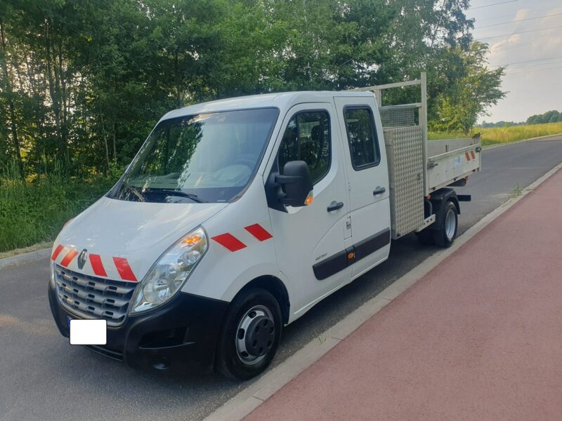Renault Master kiper*wywrot* 7-osobowy * doka * brygadówka *bliźniaki*