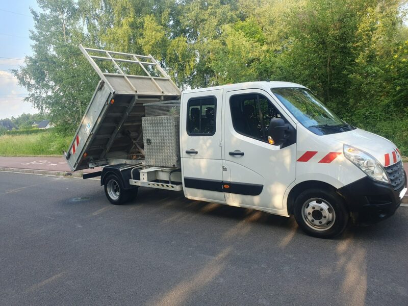 Renault Master kiper*wywrot* 7-osobowy * doka * brygadówka *bliźniaki*