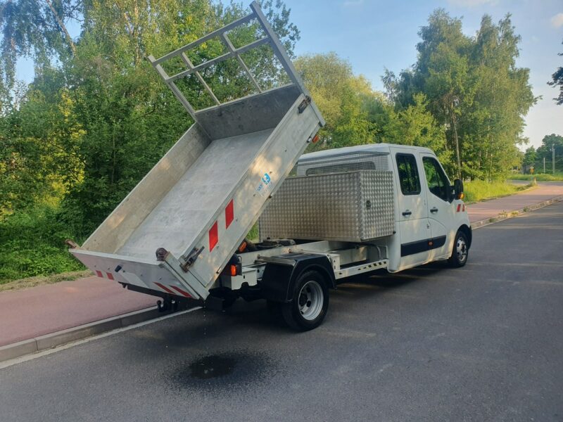 Renault Master kiper*wywrot* 7-osobowy * doka * brygadówka *bliźniaki*