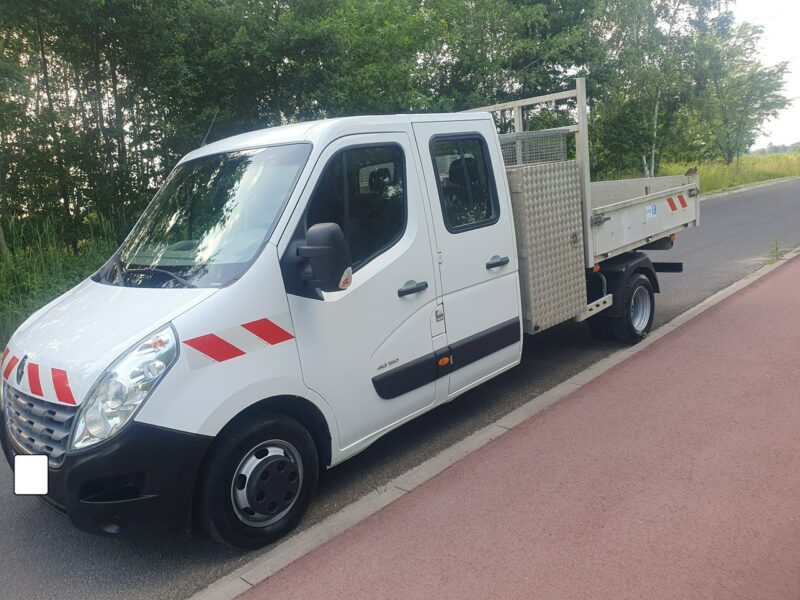 Renault Master kiper*wywrot* 7-osobowy * doka * brygadówka *bliźniaki*