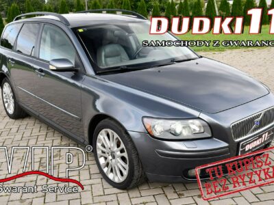 Volvo V50 2,0hdi DUDKI11 Skóry,Klimatronic,Podg.Fotele.Xenon,Tempomat.OKAZJA I (2004-2007)
