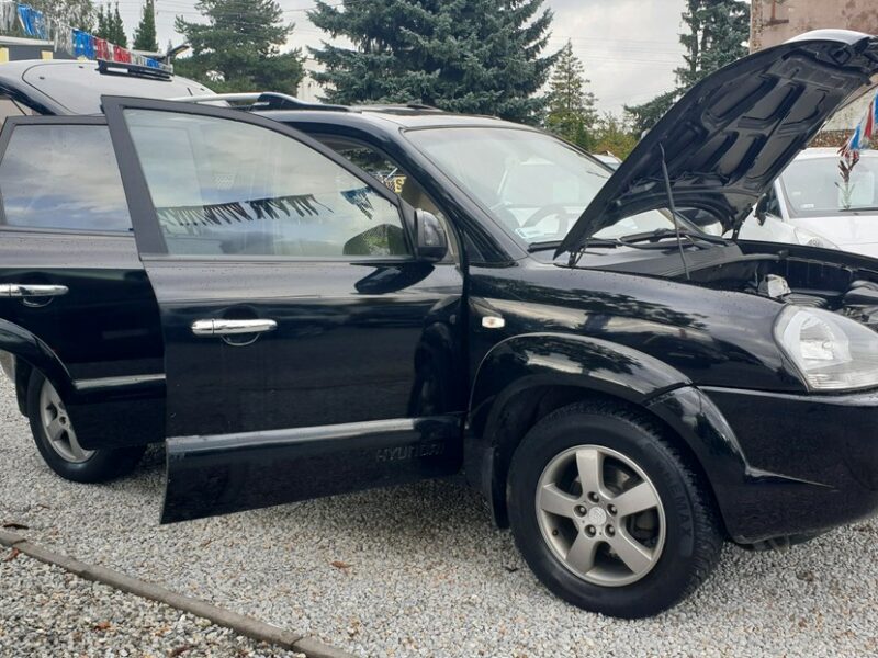Hyundai Tucson MAŁY PRZEB .Bardzo Zadbany 2,0 BENZYNA, Klima, Zarejestrowany/ Zamiana I (2004-2010)