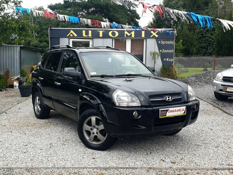 Hyundai Tucson MAŁY PRZEB .Bardzo Zadbany 2,0 BENZYNA, Klima, Zarejestrowany/ Zamiana I (2004-2010)