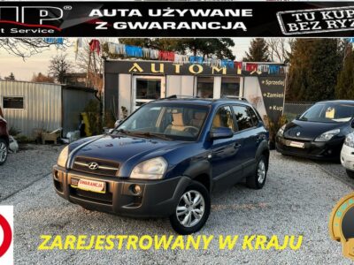 Hyundai Tucson Benz.+Lpg * Nowy Rozrząd / Nowe Sprzegło * Super stan / Zamiana I (2004-2010)