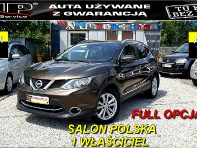 Nissan Qashqai Przebieg! 1 WŁ.Salon PL! 1,6 B.150KM!Tekna! FULL! GWARANCJA/ Zamiana II (2013-2021)