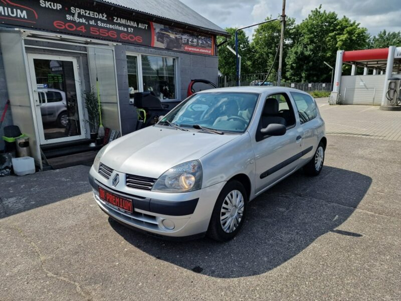 Renault Clio 1,2 Benzyna KM, Klimatyzacja, Isofix, Dwa Klucze, Metalik, Zadbany ! II (1998-2012)