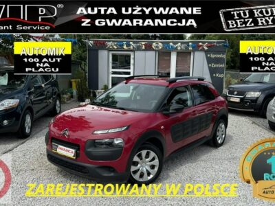 Citroen C4 Cactus Salon Pl,1,2 benz 110 KM!Super stan* Gwarancja na 1 rok Gratis ! I (2014-)