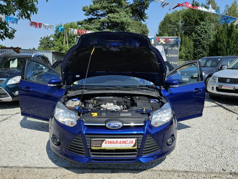 Ford Focus Oszczędny 125KM!Śliczny kolor,Mega wyp.SAM PARKUJE,Gwarancja/Zamian Mk3 (2010-2018)