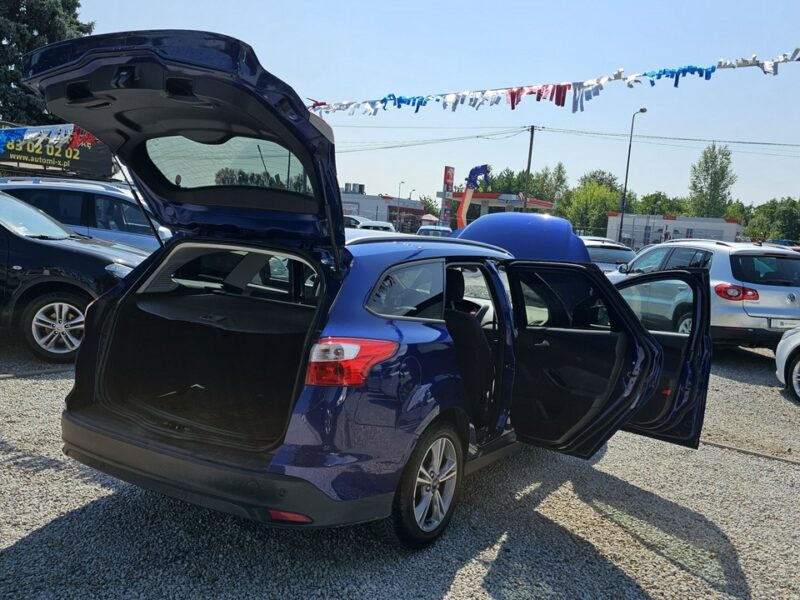 Ford Focus Oszczędny 125KM!Śliczny kolor,Mega wyp.SAM PARKUJE,Gwarancja/Zamian Mk3 (2010-2018)