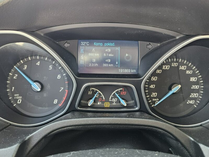 Ford Focus Oszczędny 125KM!Śliczny kolor,Mega wyp.SAM PARKUJE,Gwarancja/Zamian Mk3 (2010-2018)
