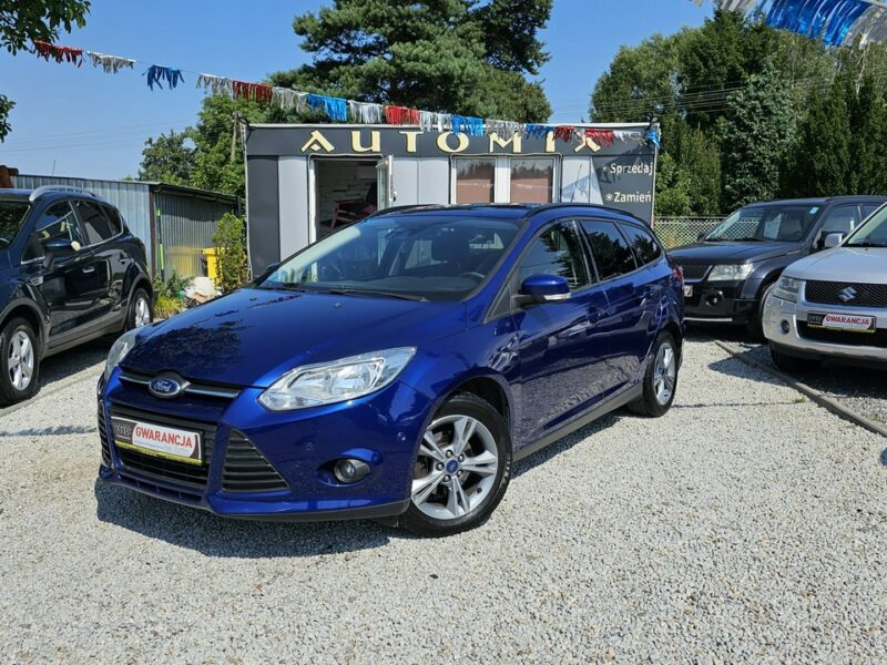 Ford Focus Oszczędny 125KM!Śliczny kolor,Mega wyp.SAM PARKUJE,Gwarancja/Zamian Mk3 (2010-2018)