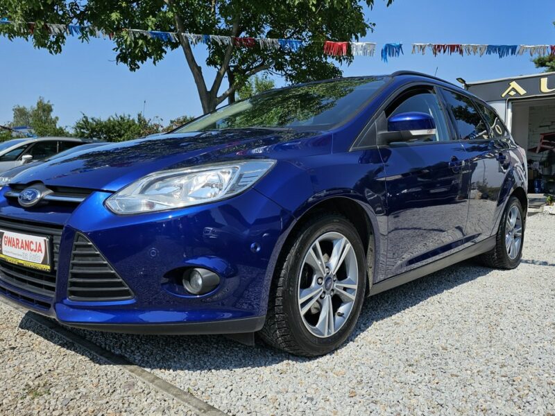 Ford Focus Oszczędny 125KM!Śliczny kolor,Mega wyp.SAM PARKUJE,Gwarancja/Zamian Mk3 (2010-2018)