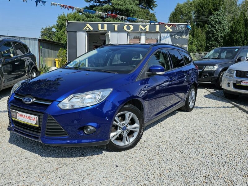 Ford Focus Oszczędny 125KM!Śliczny kolor,Mega wyp.SAM PARKUJE,Gwarancja/Zamian Mk3 (2010-2018)